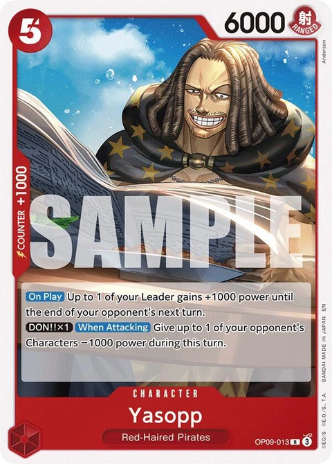 Yasopp (Reprint) - One Piece Card Game card