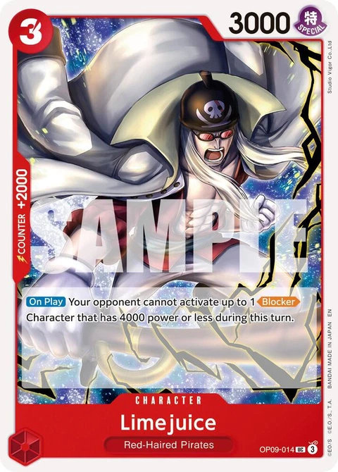 Limejuice (Reprint) - One Piece Card Game card