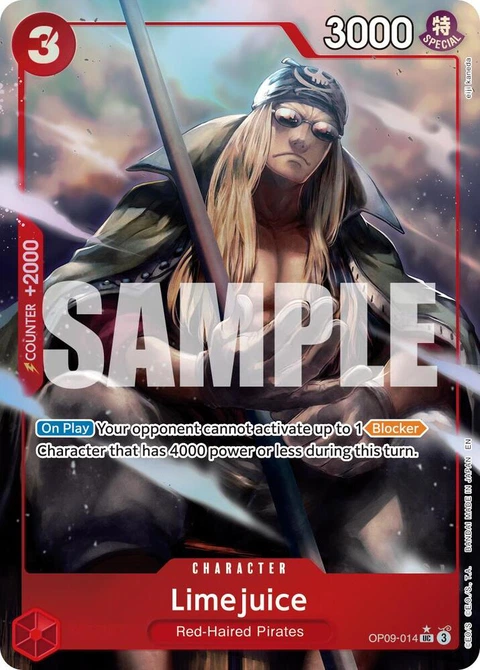 Limejuice (Alternate Art) - One Piece Card Game card