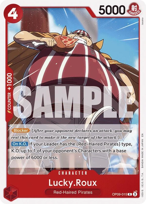 Lucky.Roux (Reprint) - One Piece Card Game card