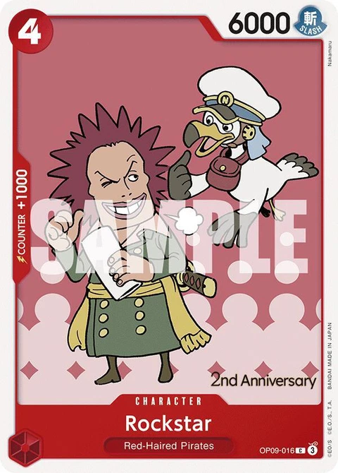 Rockstar - One Piece Card Game card