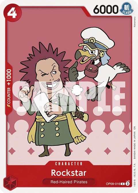 Rockstar (Reprint) - One Piece Card Game card