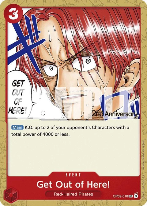 Get Out of Here! - One Piece Card Game card