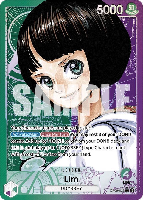 Lim (Parallel) - One Piece Card Game card