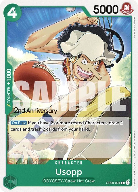 Usopp - One Piece Card Game card