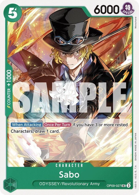 Sabo - One Piece Card Game card