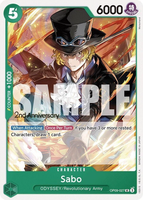 Sabo - One Piece Card Game card