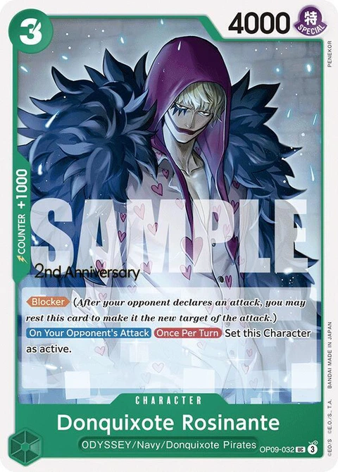 Donquixote Rosinante - One Piece Card Game card
