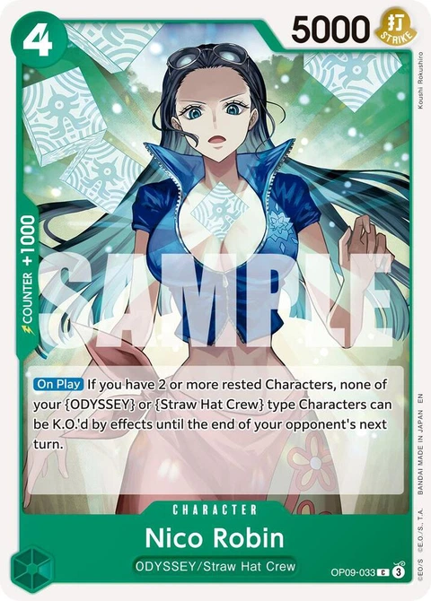 Nico Robin (Reprint) - One Piece Card Game card