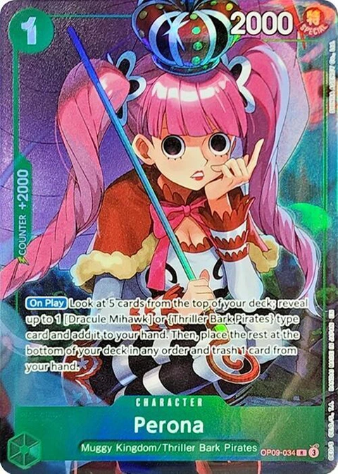 Perona (Illustration Box Vol.4) - One Piece Card Game card