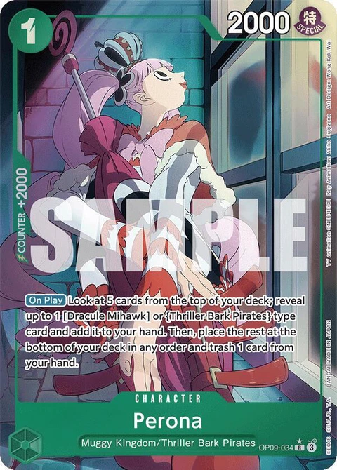 Perona (Parallel) - One Piece Card Game card