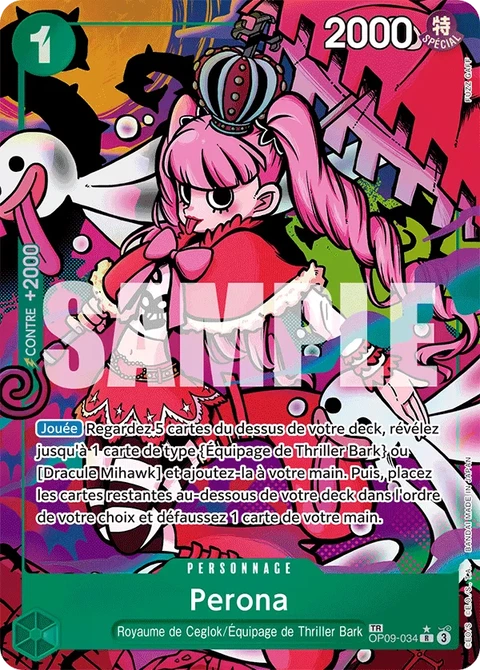 Perona - One Piece Card Game card