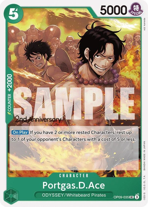 Portgas.D.Ace - One Piece Card Game card