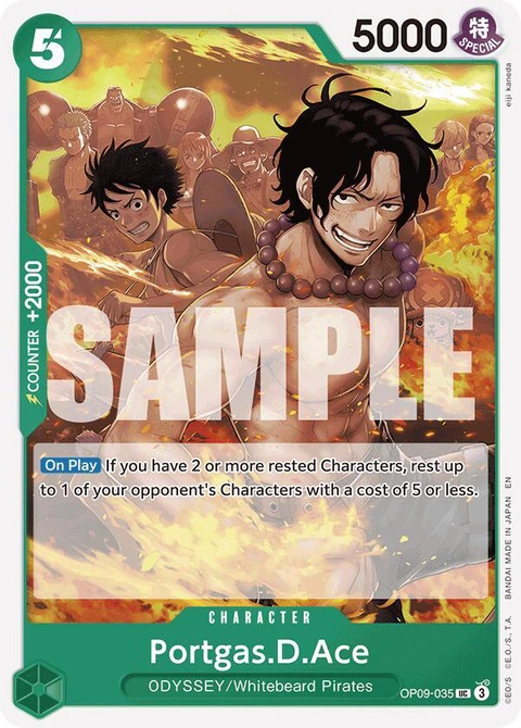 Portgas.D.Ace (Reprint) - One Piece Card Game card