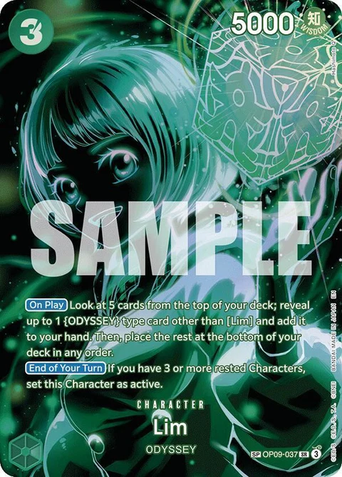 Lim (SP) - One Piece Card Game card