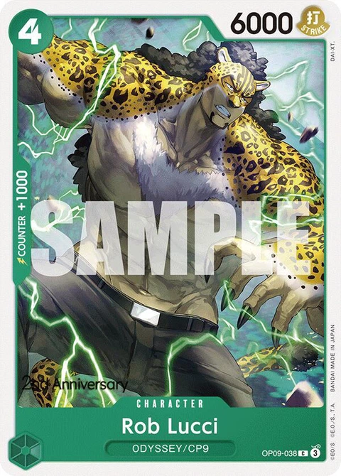 Rob Lucci - One Piece Card Game card