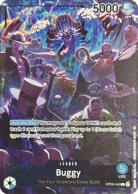 Buggy (English Version 2nd  Anniversary Set) - One Piece Card Game card