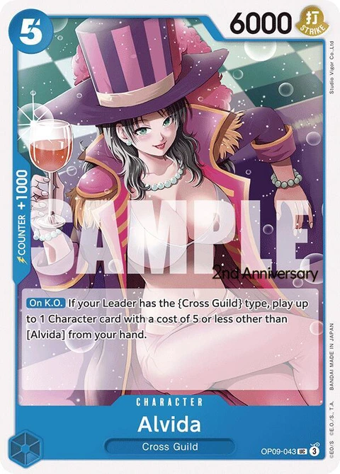 Alvida - One Piece Card Game card
