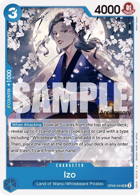 Izo - One Piece Card Game card