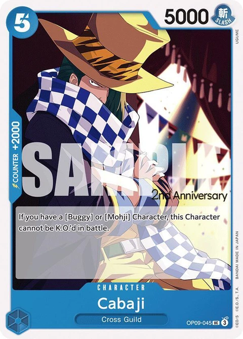 Cabaji - One Piece Card Game card