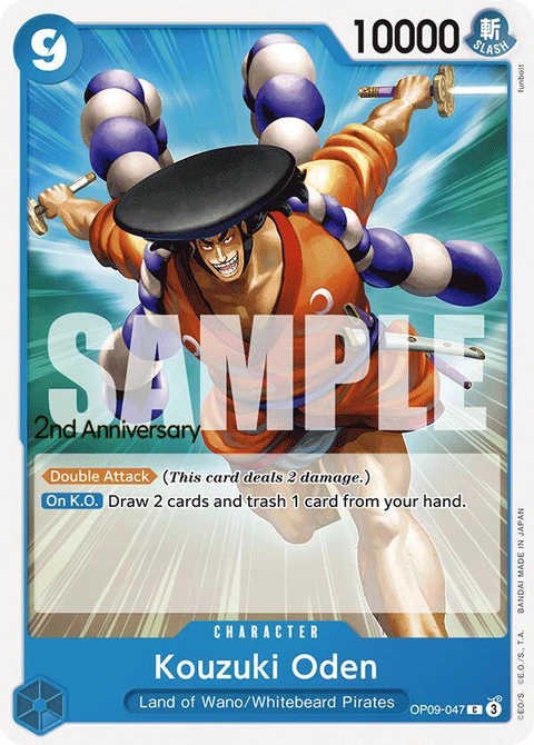 Kouzuki Oden - One Piece Card Game card