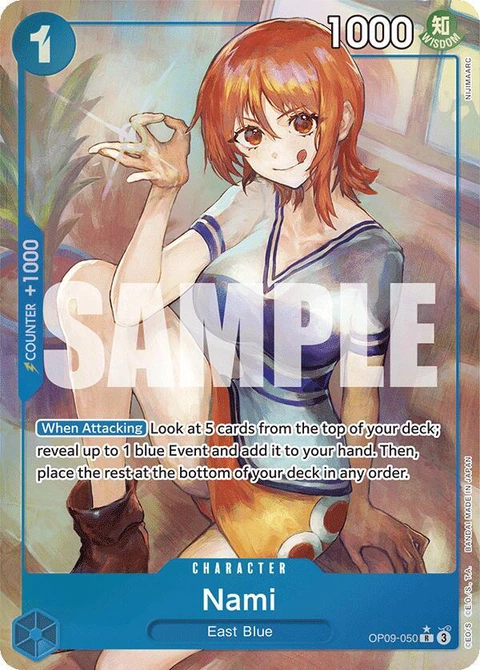 Nami (Parallel) - One Piece Card Game card