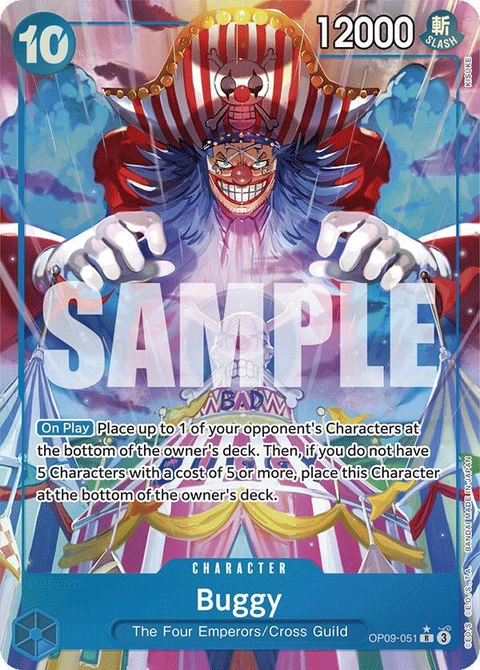 Buggy (Alternate Art) - One Piece Card Game card