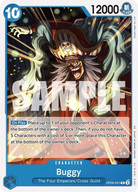 Buggy (Reprint) - One Piece Card Game card