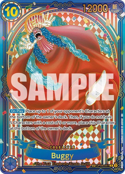 Buggy (SP) (Gold) - One Piece Card Game card