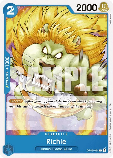 Richie (Reprint) - One Piece Card Game card