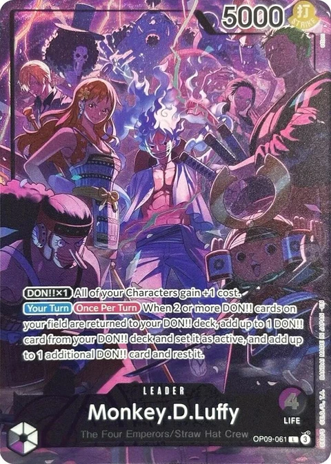 Monkey.D.Luffy (English Version 2nd Anniversary Set) - One Piece Card Game card