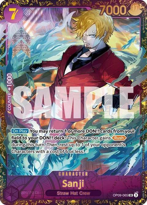 Sanji (Championship 25-26 Regionals Season 1) - One Piece Card Game card