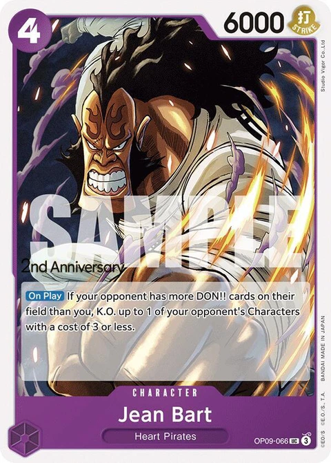 Jean Bart - One Piece Card Game card