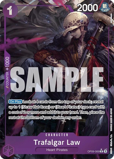Trafalgar Law (Parallel) - One Piece Card Game card