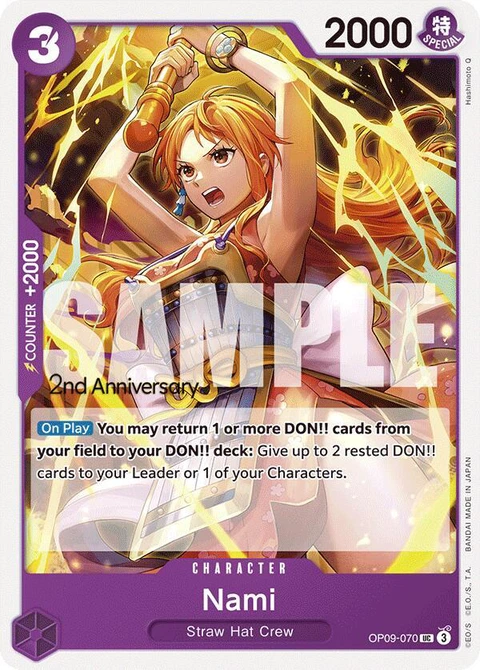 Nami - One Piece Card Game card