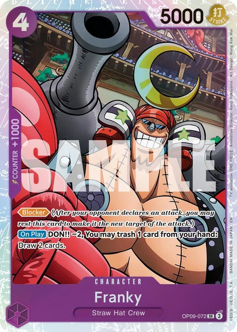 Franky (Reprint) - One Piece Card Game card