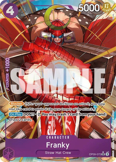 Franky (Parallel) - One Piece Card Game card