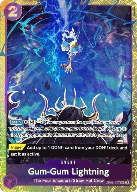 Gum-Gum Lightning (Premium Card Collection -Best Selection Vol. 4-) - One Piece Card Game card