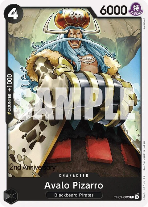 Avalo Pizarro - One Piece Card Game card
