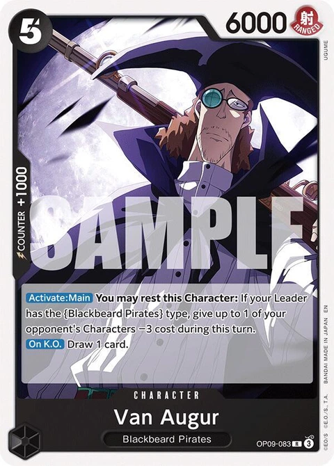 Van Augur (Reprint) - One Piece Card Game card