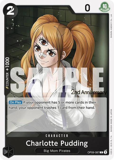 Charlotte Pudding - One Piece Card Game card