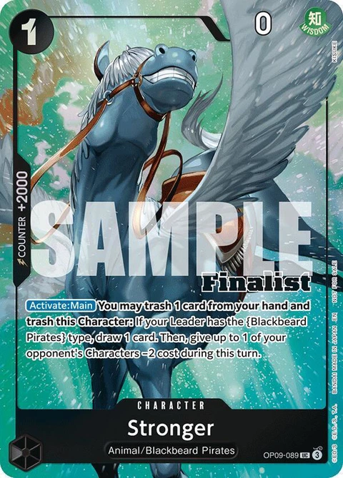 Stronger (CS 25-26 Finalist Card Set 2) - One Piece Card Game card