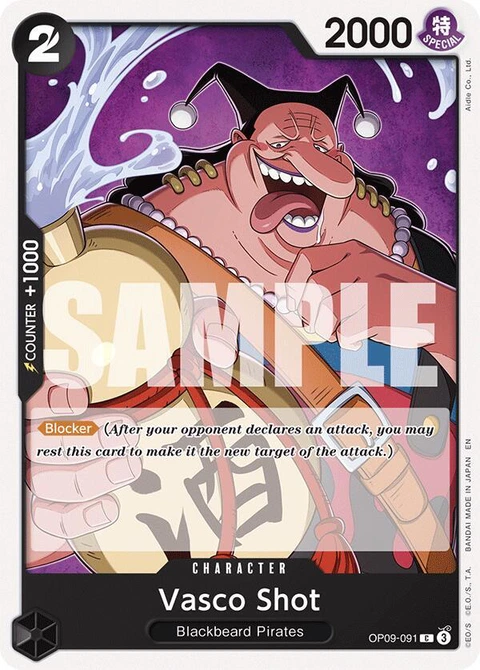 Vasco Shot (Reprint) - One Piece Card Game card