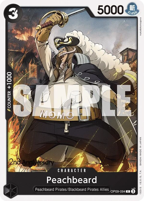 Peachbeard - One Piece Card Game card