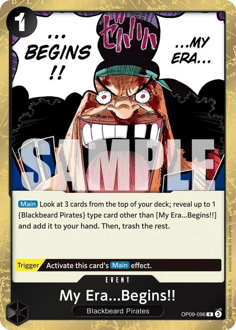 My Era...Begins!! (Reprint) - One Piece Card Game card