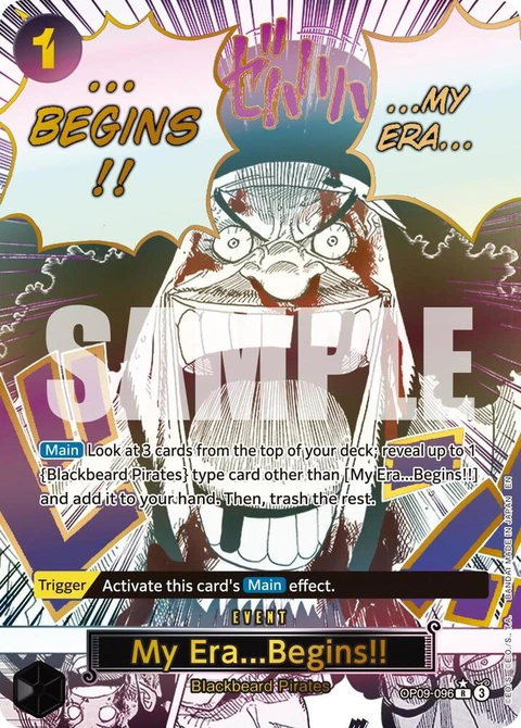 My Era...Begins!! (Alternate Art) - One Piece Card Game card