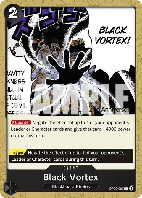 Black Vortex - One Piece Card Game card