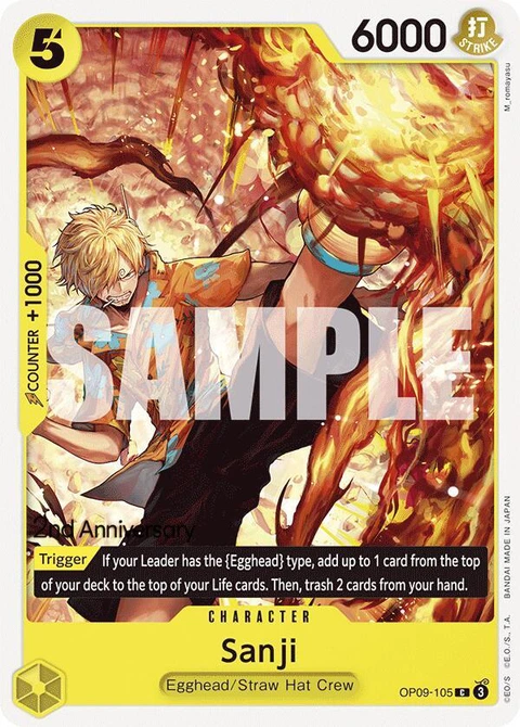 Sanji - One Piece Card Game card