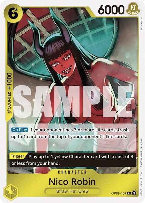 Nico Robin (Nami Deck) - One Piece Card Game card