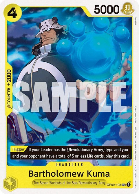 Bartholomew Kuma (Tournament Pack 2025 Vol. 4) - One Piece Card Game card